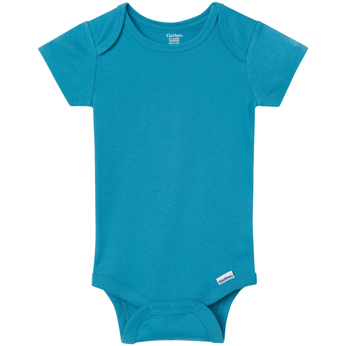 8-Pack Baby Boys Earth Rainbow Short Sleeve Bodysuits-Gerber Childrenswear Wholesale