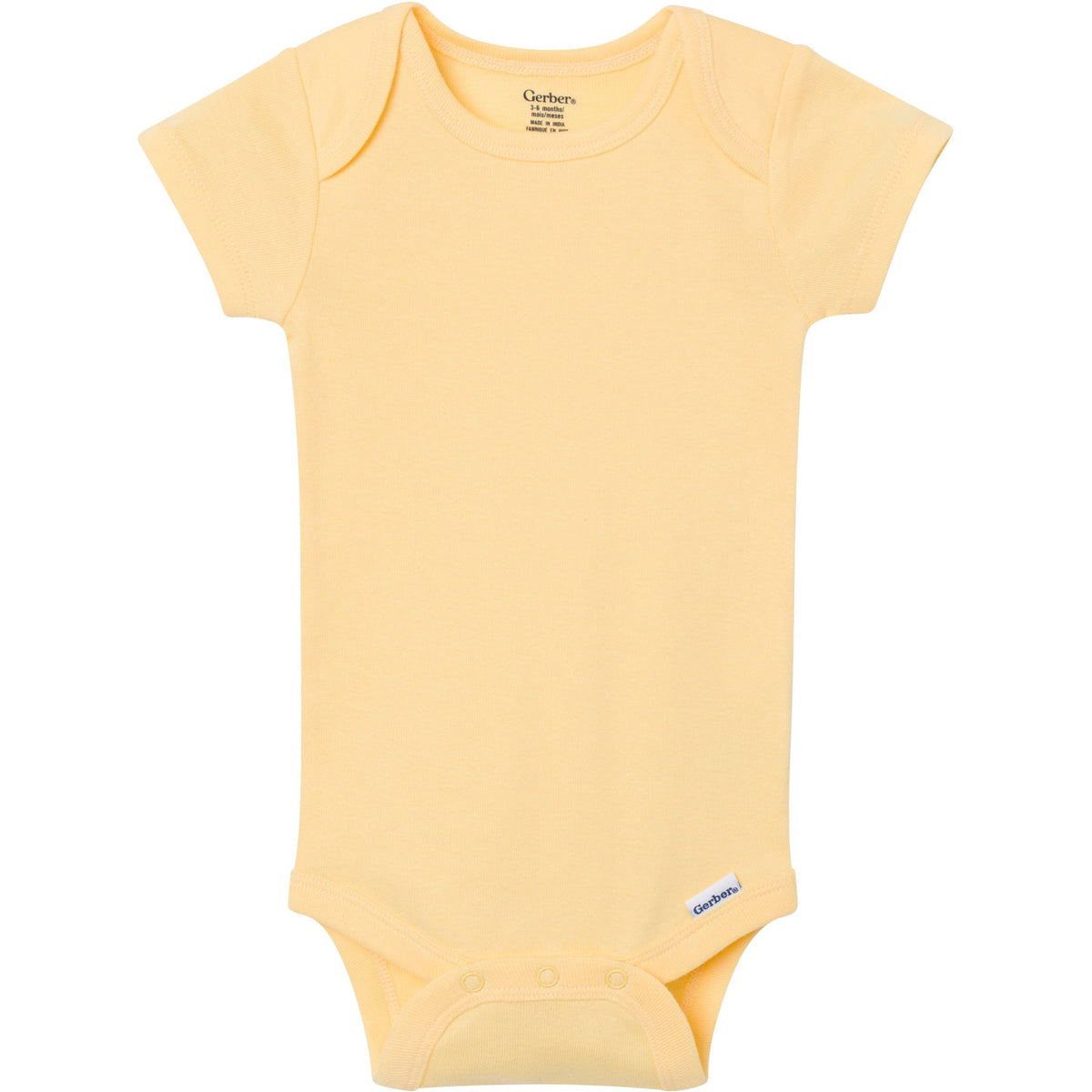 8-Pack Baby Girls Rainbow Short Sleeve Bodysuits-Gerber Childrenswear Wholesale