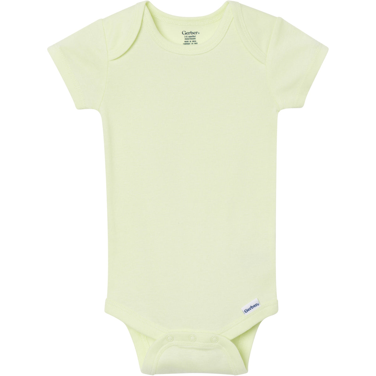 8-Pack Baby Girls Rainbow Short Sleeve Bodysuits-Gerber Childrenswear Wholesale