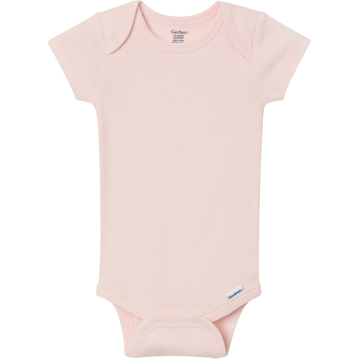 8-Pack Baby Girls Rainbow Short Sleeve Bodysuits-Gerber Childrenswear Wholesale