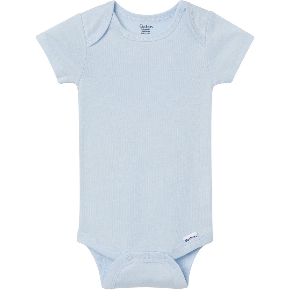 8-Pack Baby Girls Rainbow Short Sleeve Bodysuits-Gerber Childrenswear Wholesale