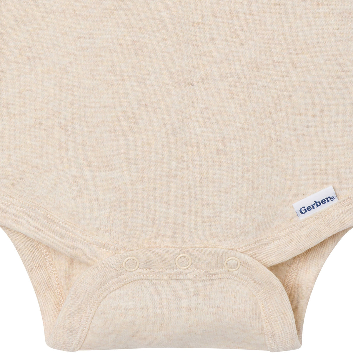 8-Pack Baby Neutral Neutral Tones Short Sleeve Bodysuits-Gerber Childrenswear Wholesale