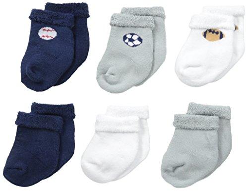6-Pack Boys Sports Terry Socks