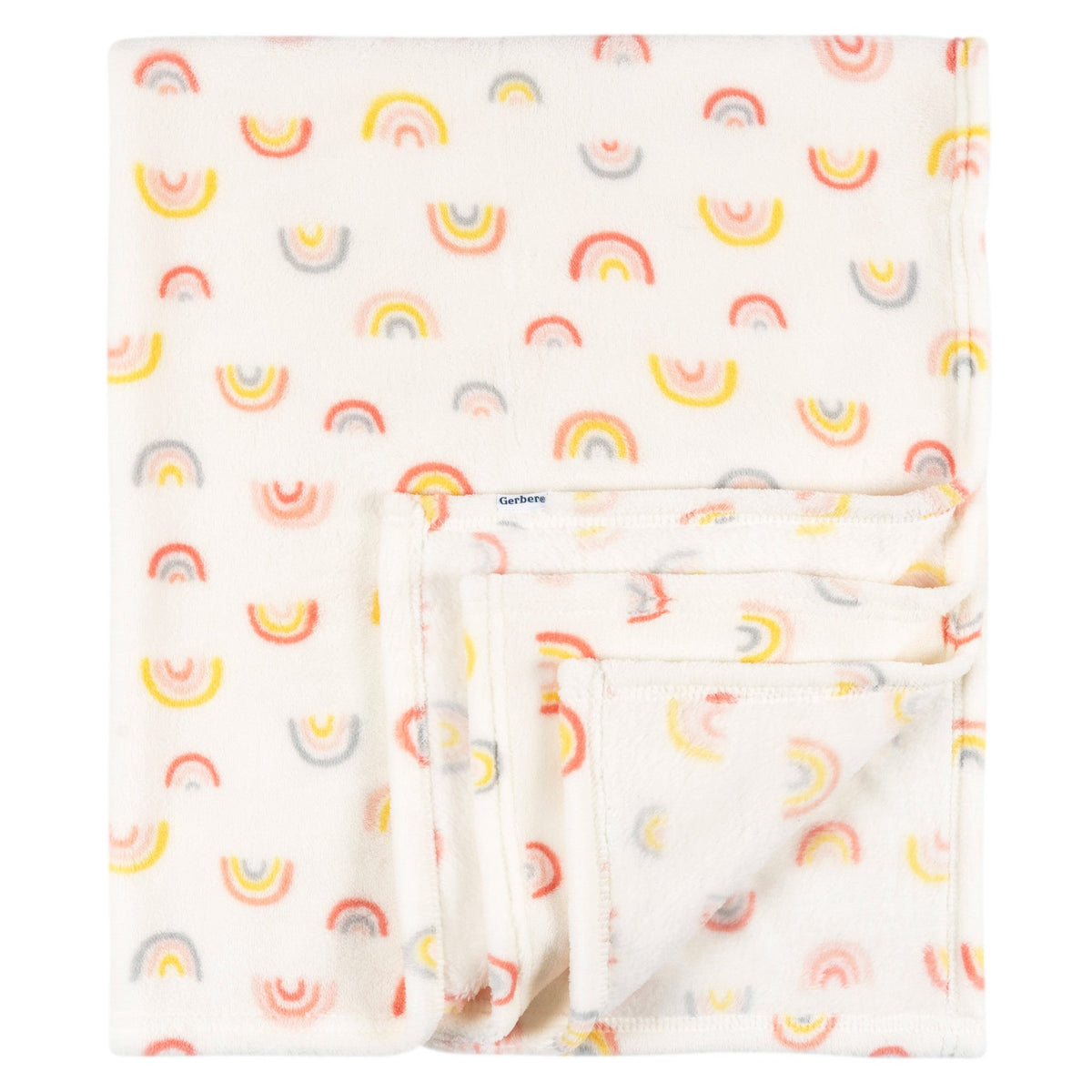 Baby Girls Rainbow Fleece Blanket