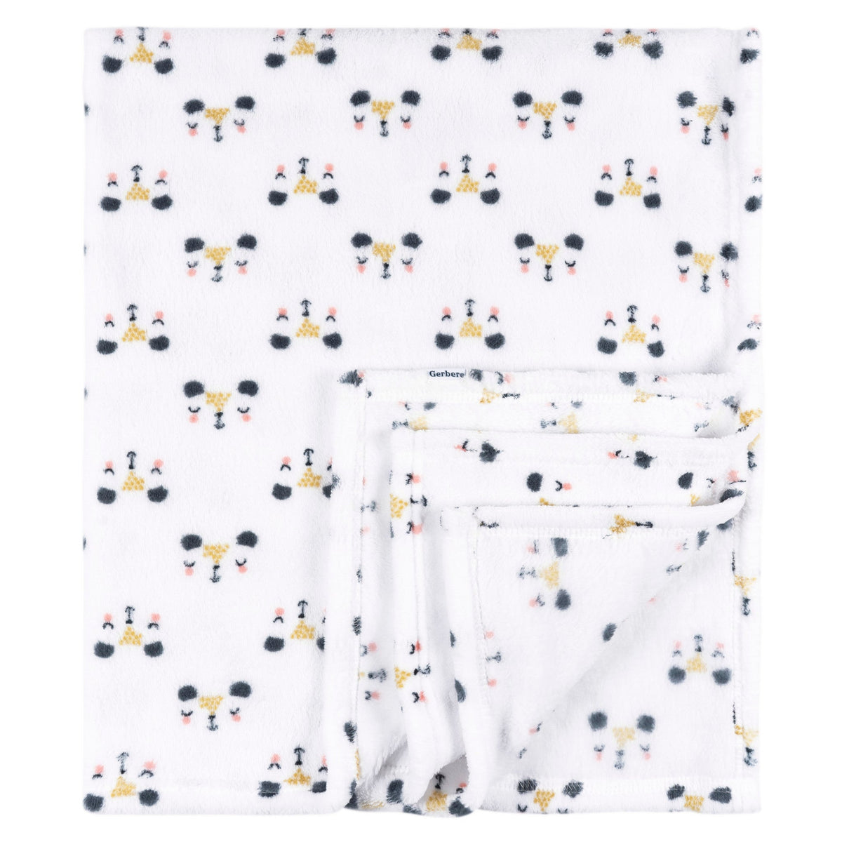 Baby Girls Bear Fleece Blanket