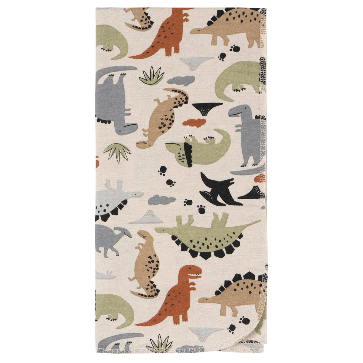 2-Pack Baby Boys Dinos Flannel Blankets, view 2