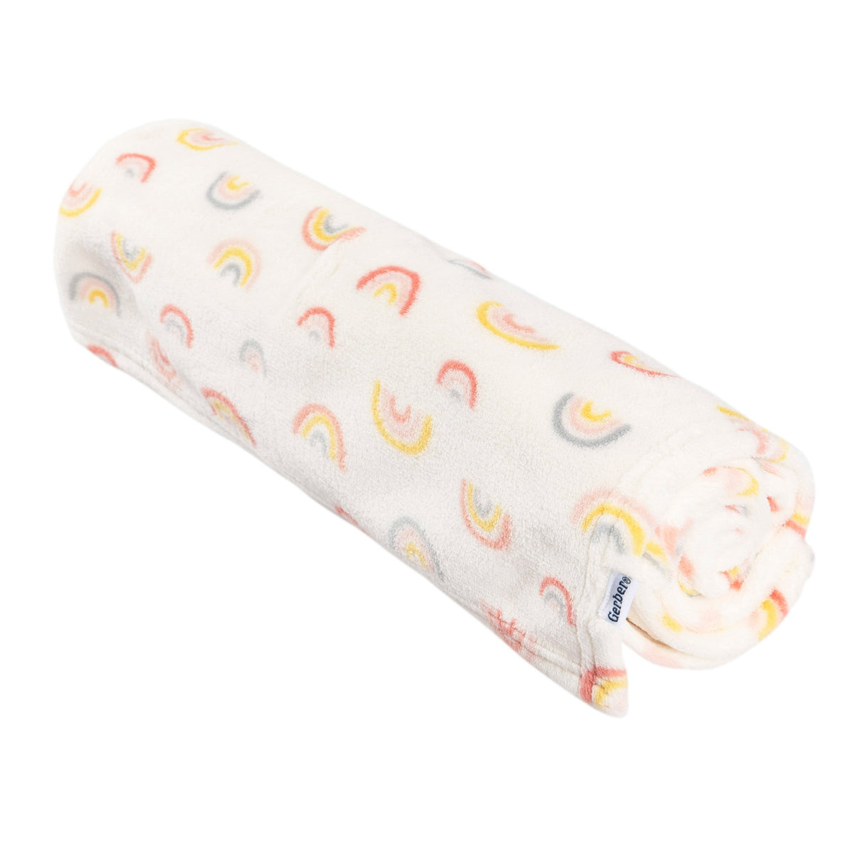 Baby Girls Rainbow Fleece Blanket, view 2