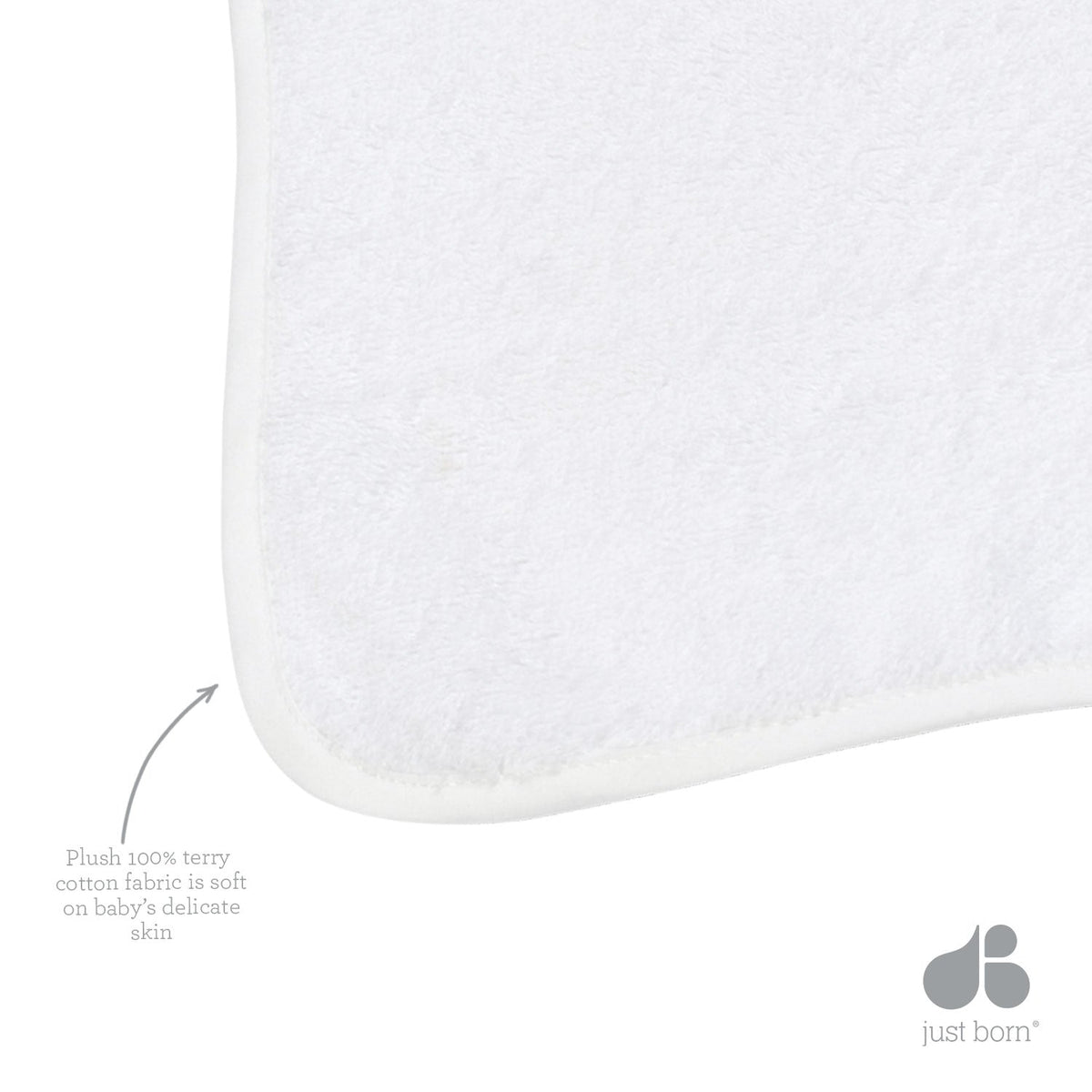 4-Pack Baby Boys Woven Washcloths, view 2