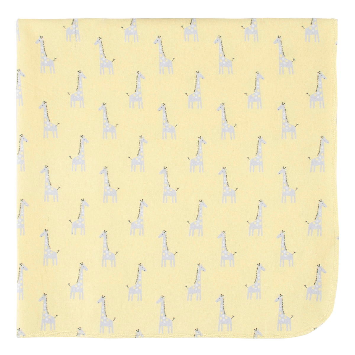 4-Pack Baby Giraffe Flannel Receiving Blankets, additional view 2