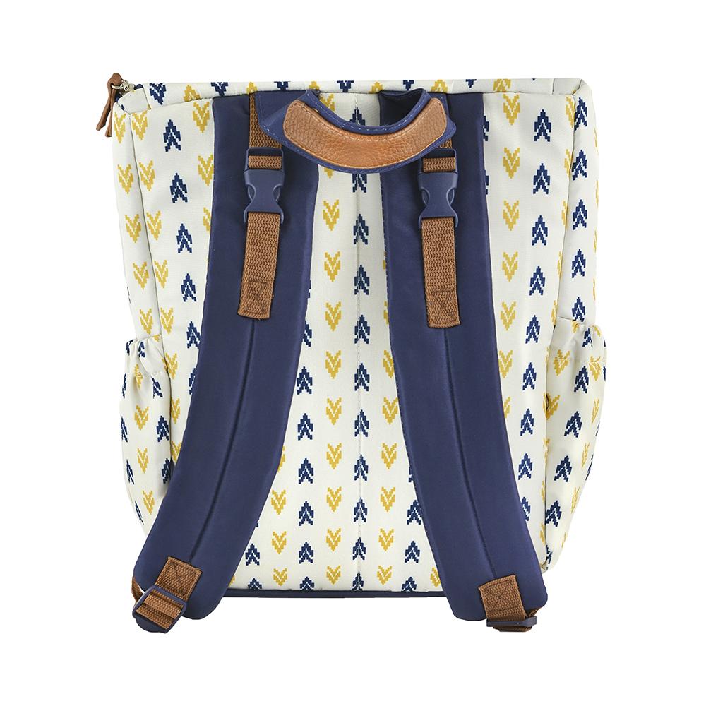Diaper Bag Backpack in Aztec Print, view 2