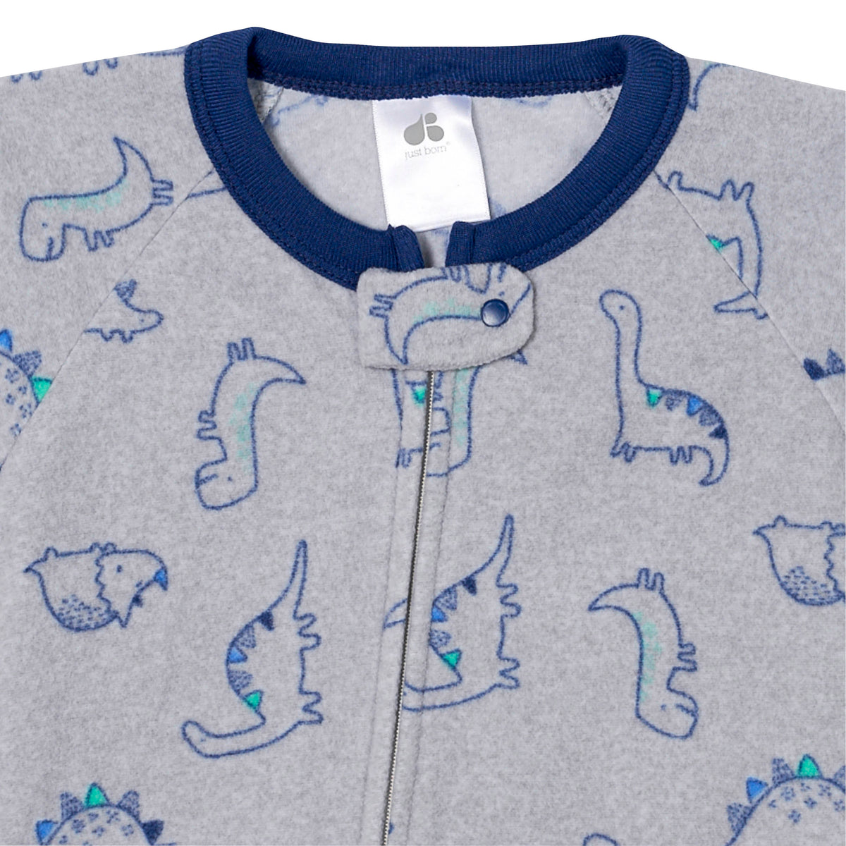 Baby Boys Dino Blanket Sleeper, additional view 1