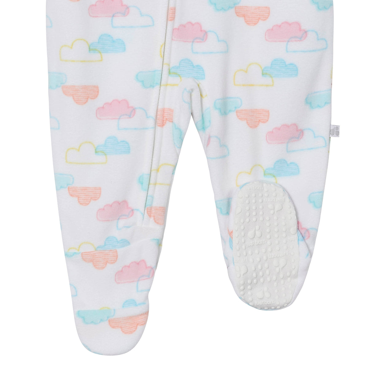 Baby Girls Clouds Blanket Sleeper, additional view 2