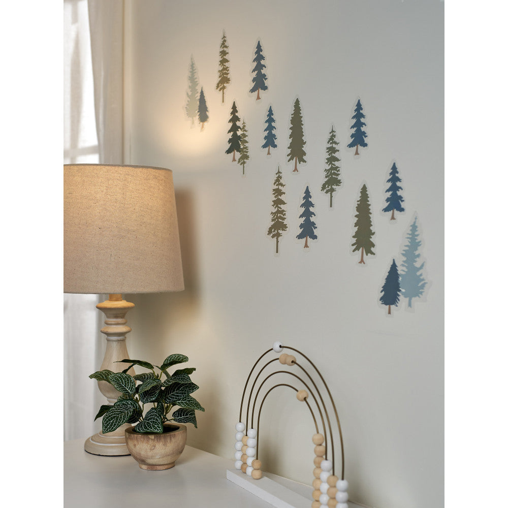 Modern Moments by Gerber 3-Pack Baby Neutral Green Wall Decals, lifestyle photo 2