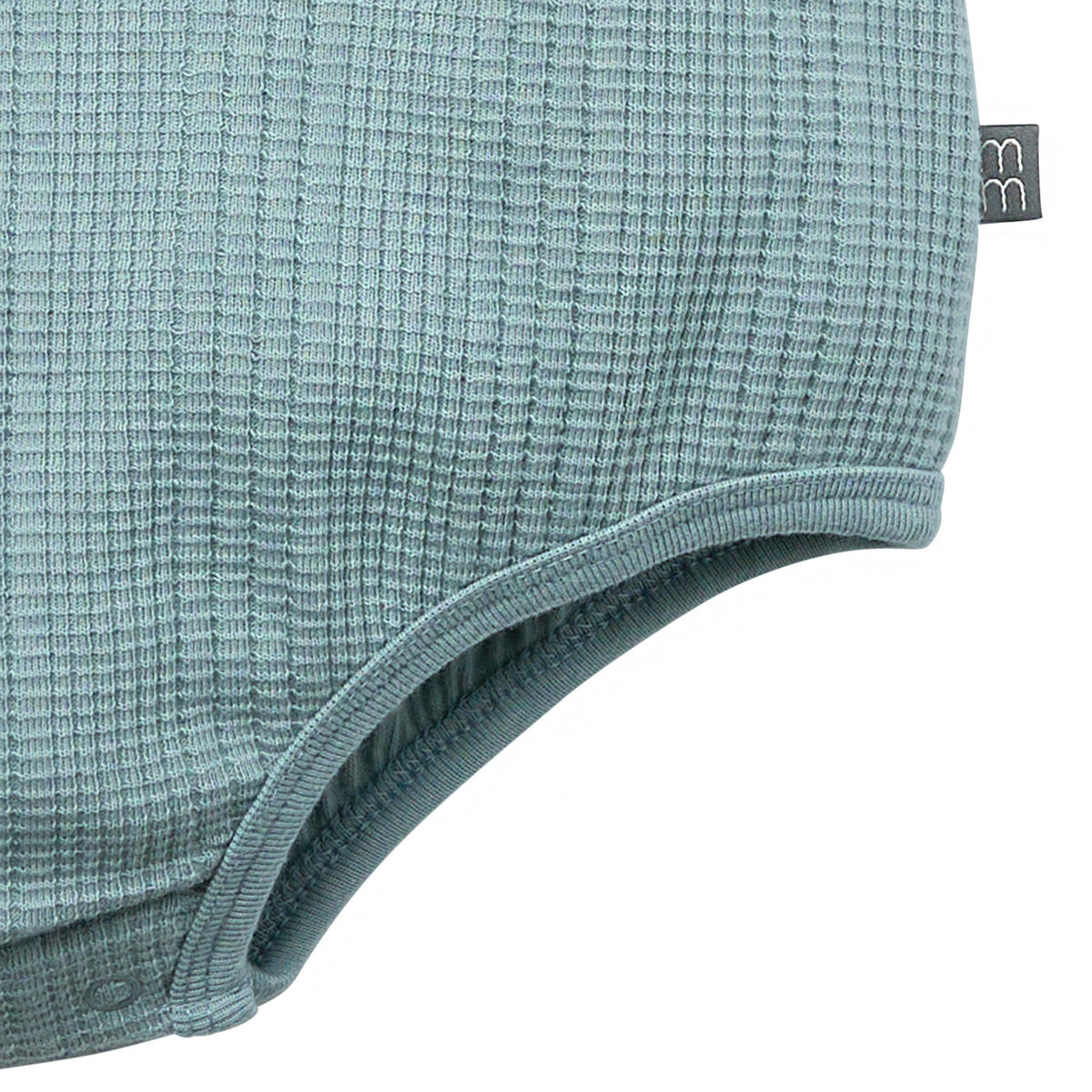 Baby Boys Md Teal Dumpling Romper, view 4
