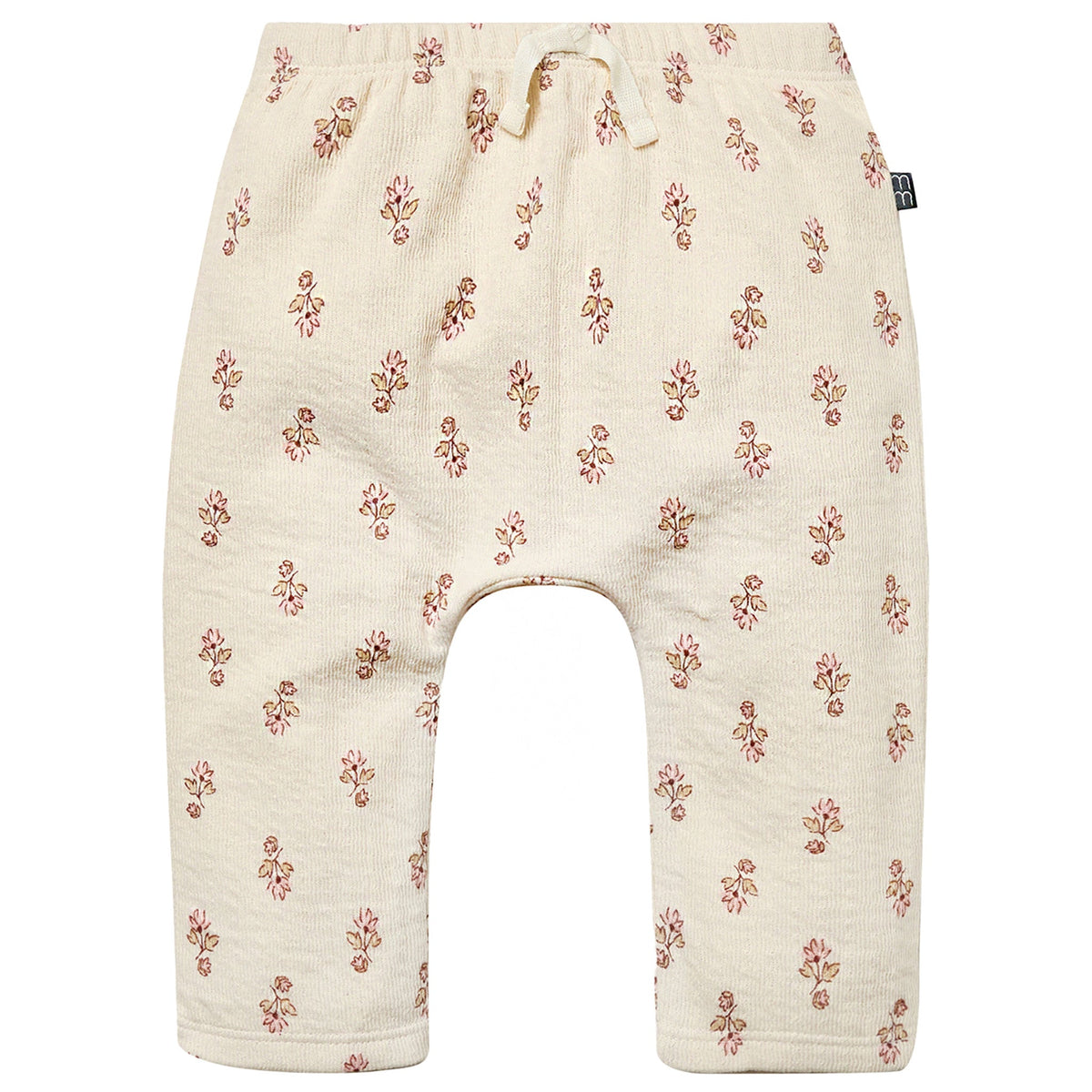 Baby Girls Lt Beige Daisies Flowers Harem Pants