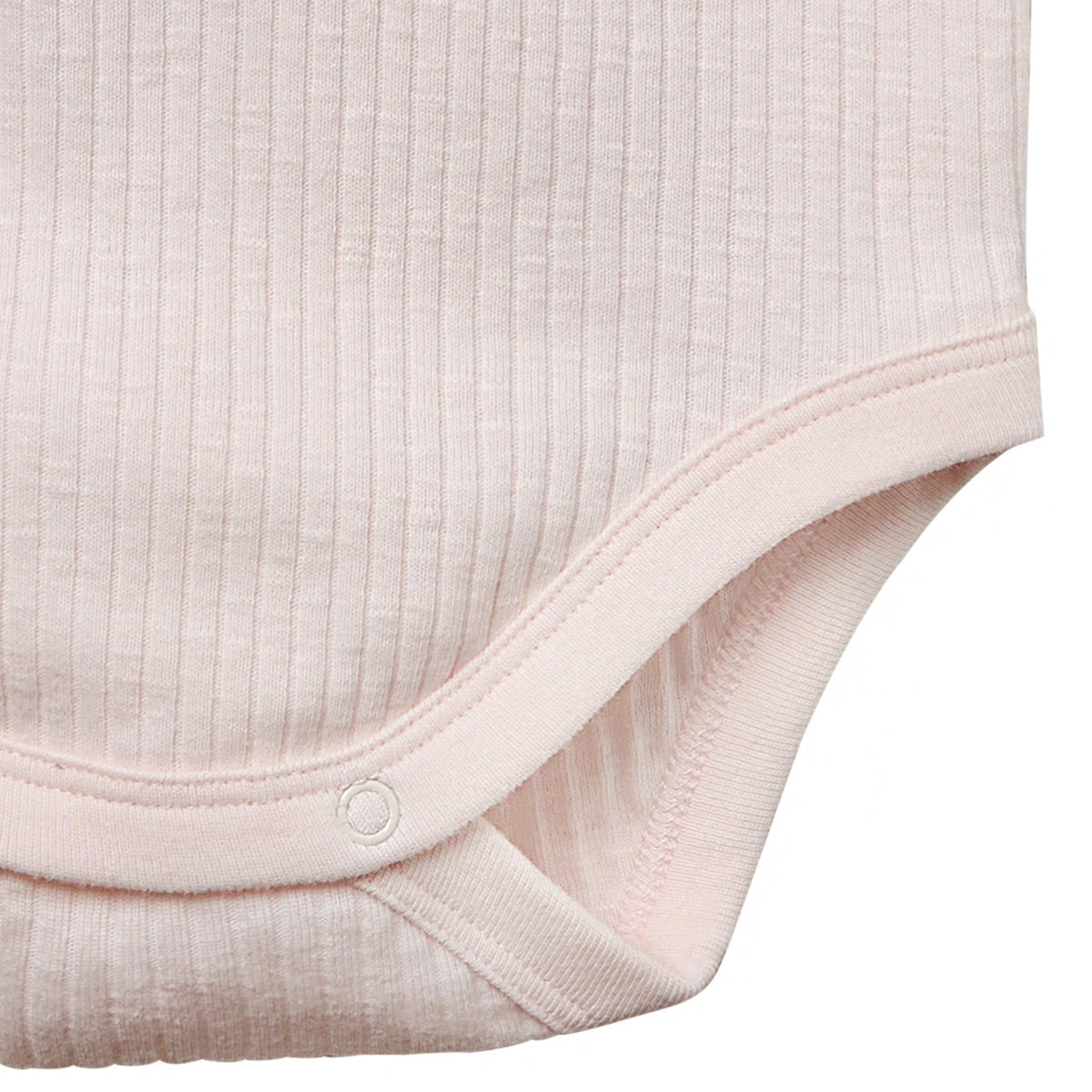 Baby Girls Lt Rose Short Sleeve Bodysuit, view 4