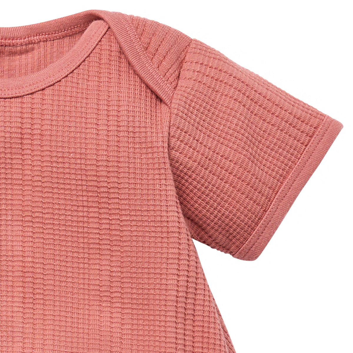 Baby Girls Md Rose Dumpling Romper, view 3