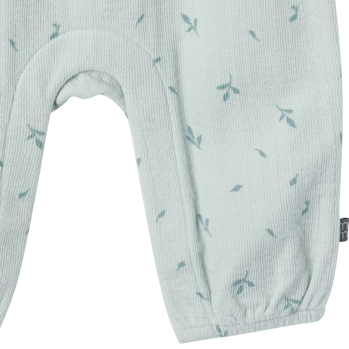 Baby Girls Sky Leaves Ruffles Long Leg Romper-Gerber Childrenswear Wholesale