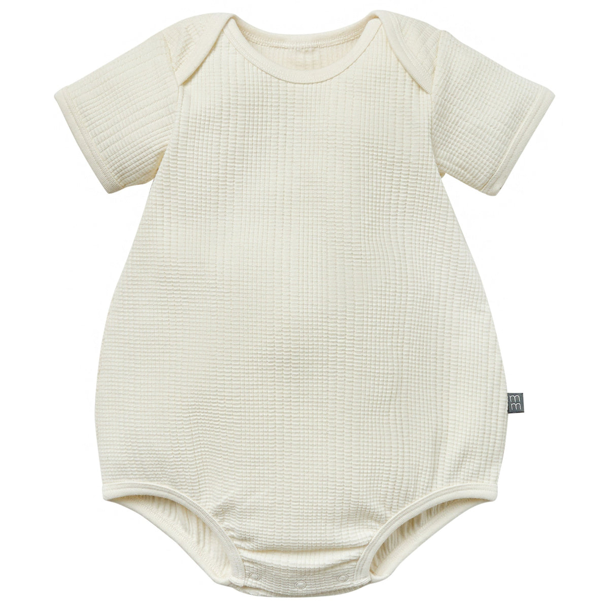 Baby Neutral Ivory Dumpling Romper