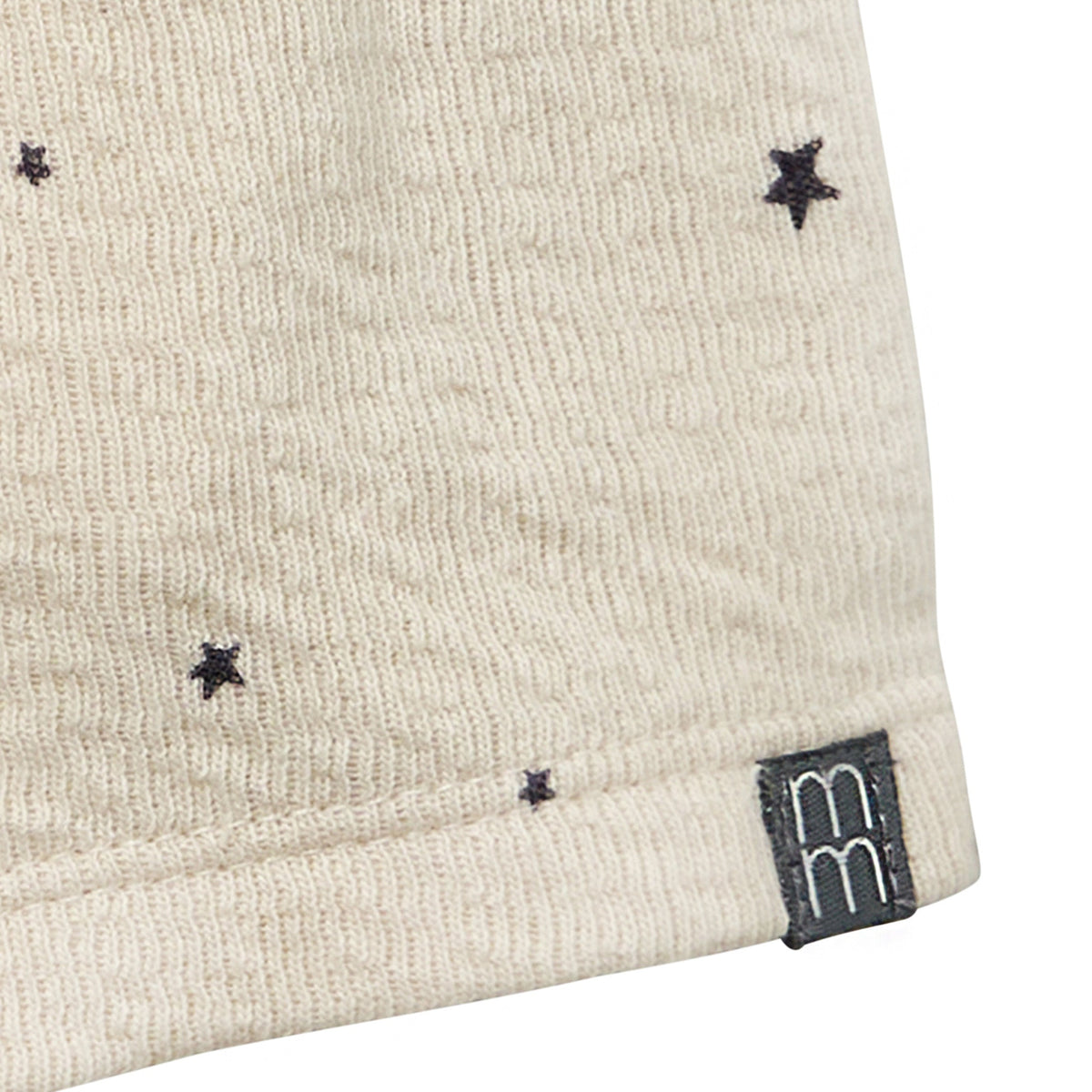 Baby Neutral Lt Beige Moon Stars Harem Shorts, view 5