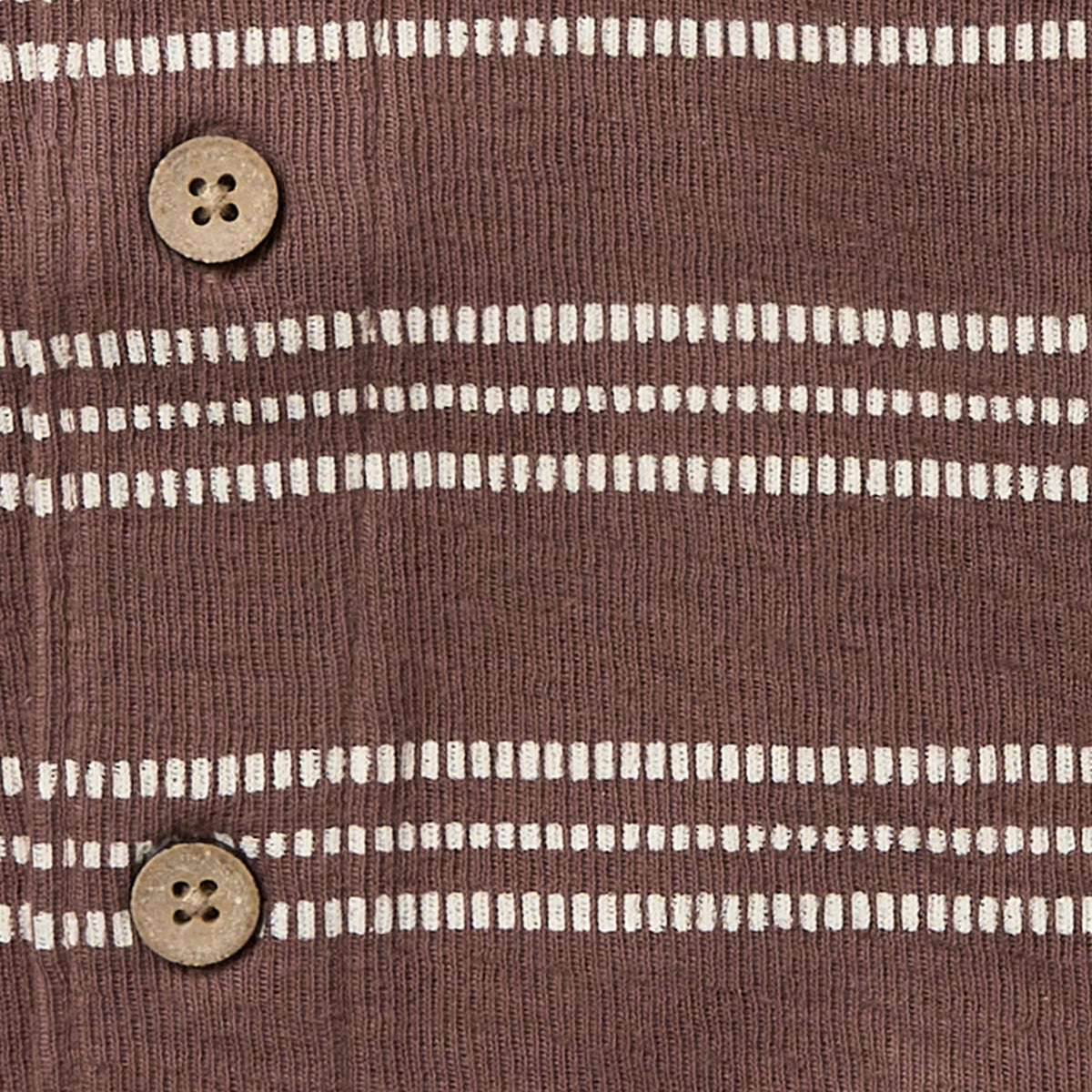 Infant & Toddler Boys Brown Collar Top, view 4