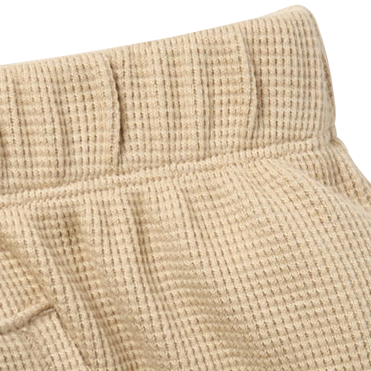 Infant & Toddler Boys Light Brown Harem Shorts, view 5