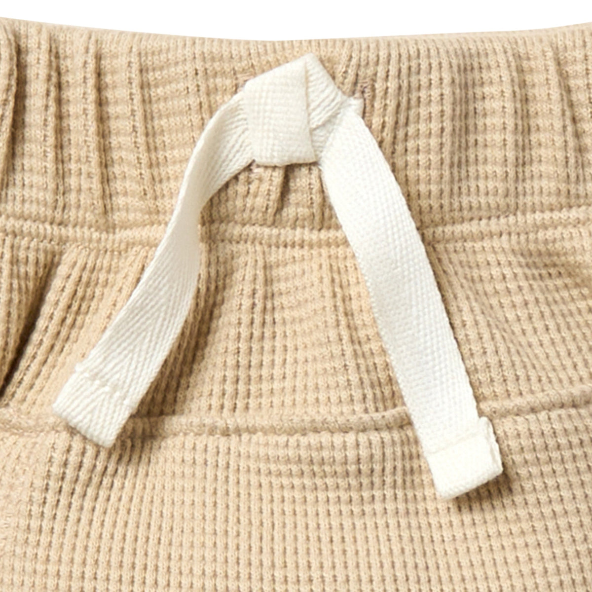 Infant & Toddler Boys Light Brown Harem Shorts, view 4