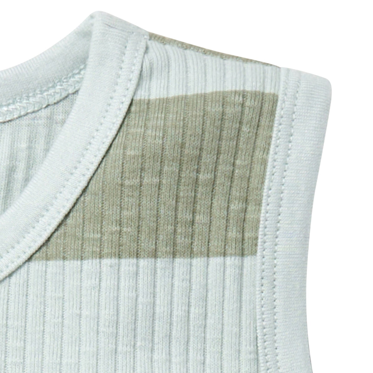 Infant & Toddler Boys Light Sky Stripe Tank Top, view 5