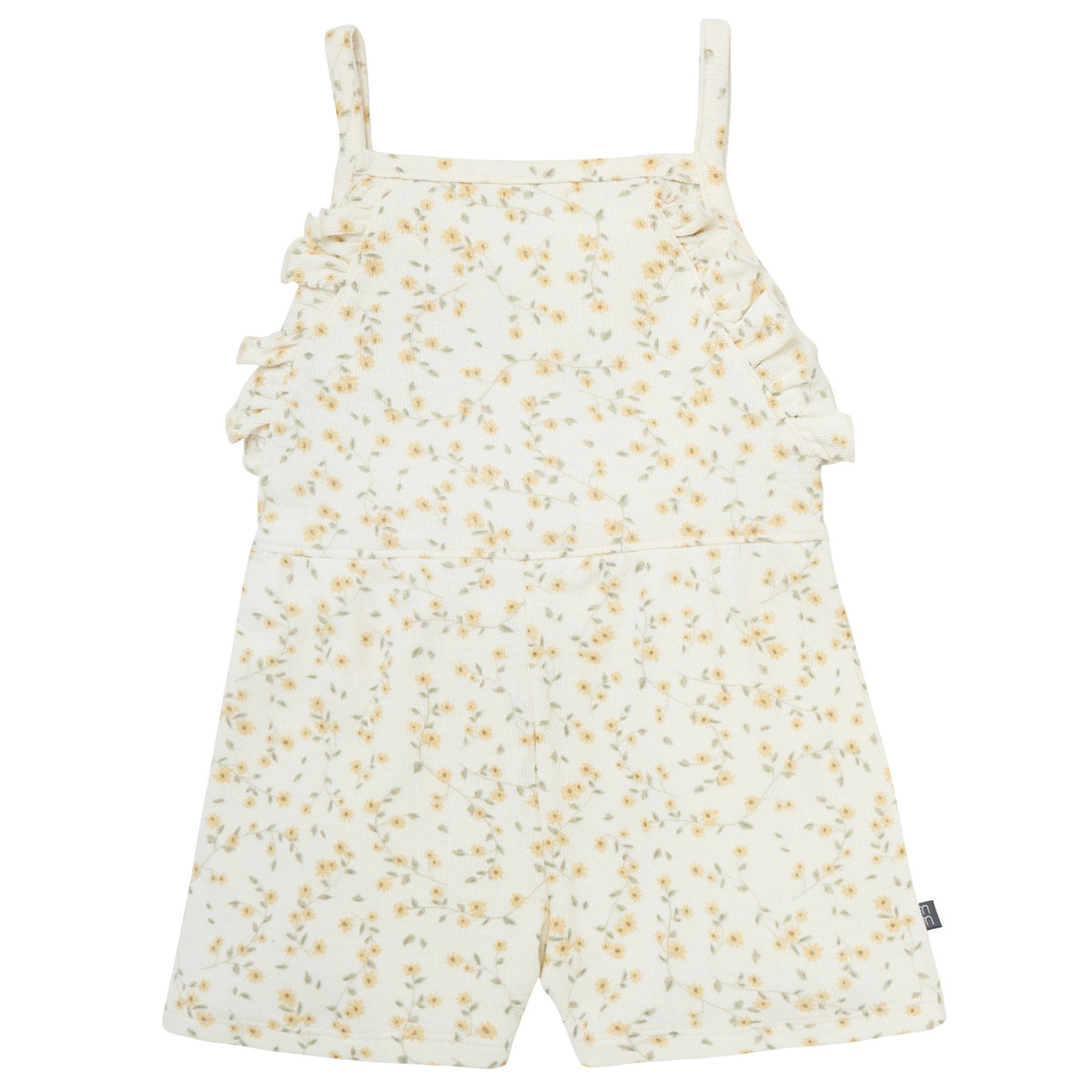 Infant & Toddler Girls Ivory Vines Ruffle Romper-Gerber Childrenswear Wholesale