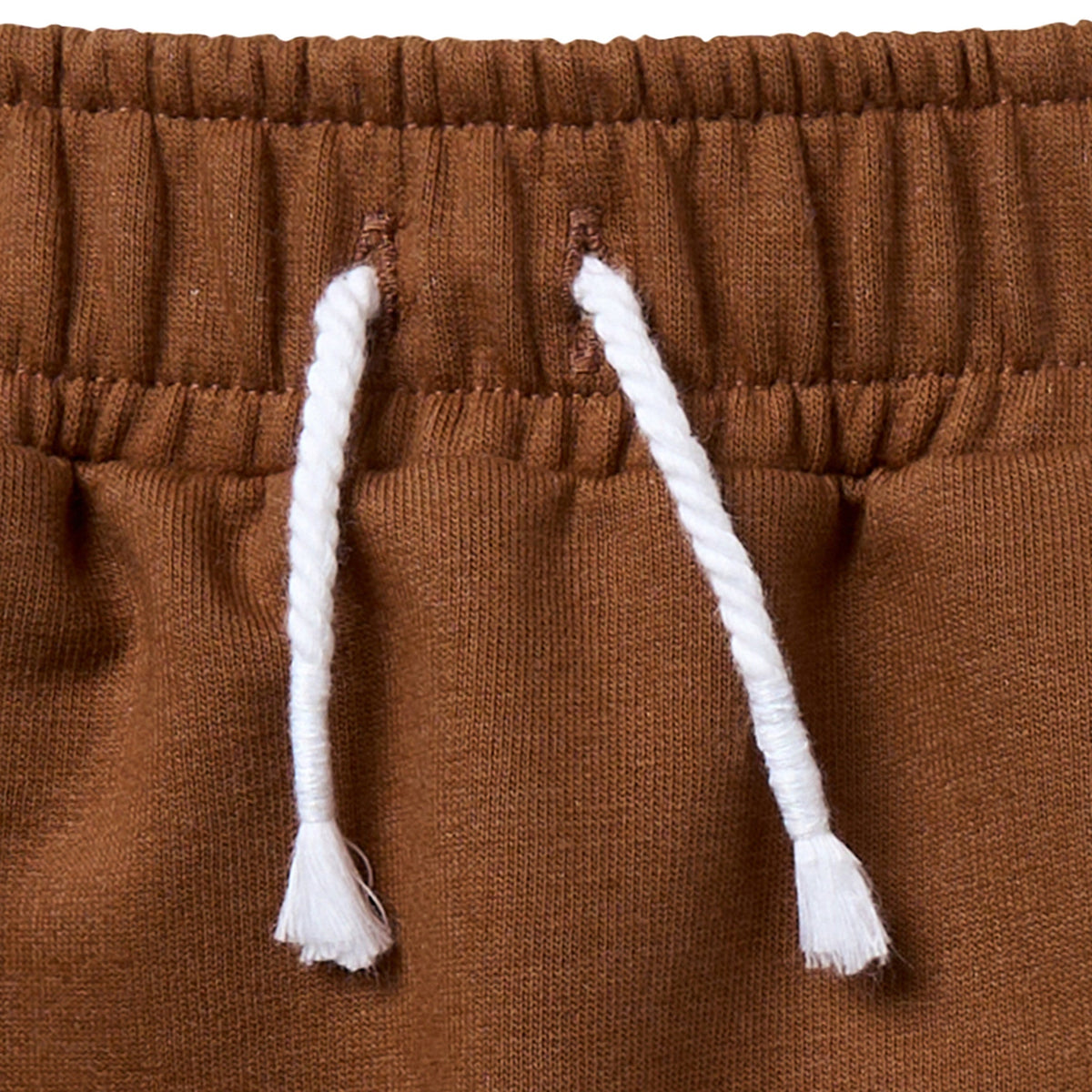 Baby Boys Medium Brown Harem Shorts, view 3
