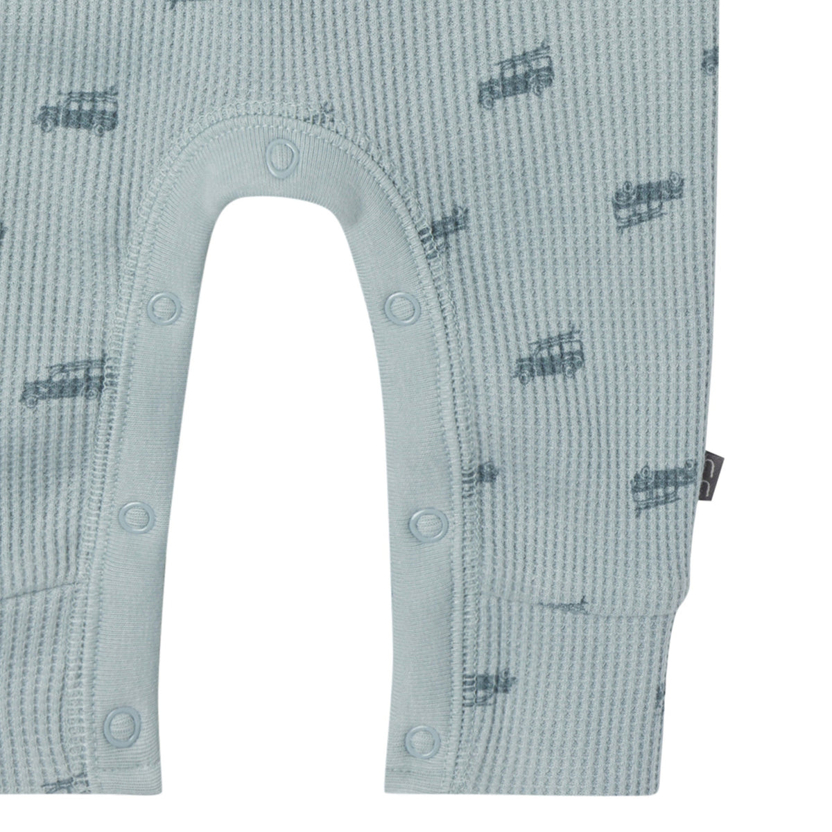 Baby Boys Medium Teal Buggy Short Sleeve Long Leg Romper-Gerber Childrenswear Wholesale