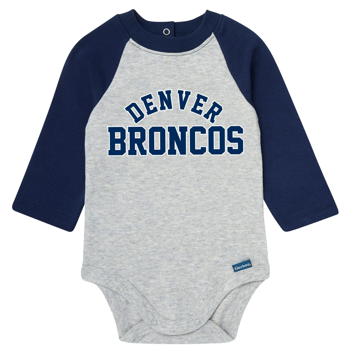 2-Piece Baby Neutral Denver Broncos Bodysuit & Jogger Set-Gerber Childrenswear Wholesale