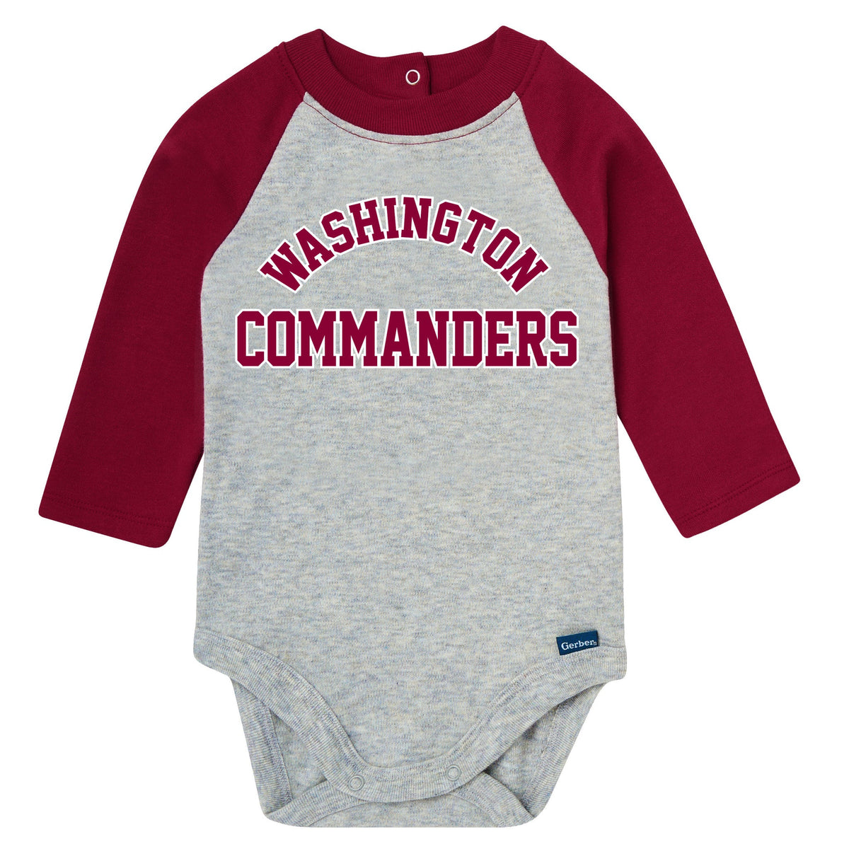 2-Piece Baby Neutral Washington Commanders Bodysuit & Jogger Set-Gerber Childrenswear Wholesale