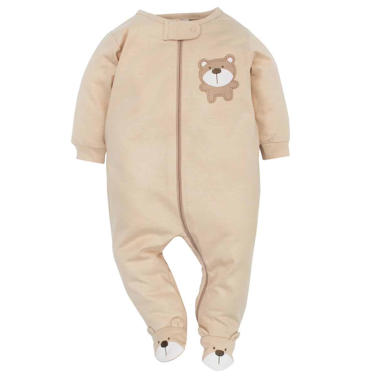 2-Pack Neutral Brown Bear Sleep N' Play, view 2
