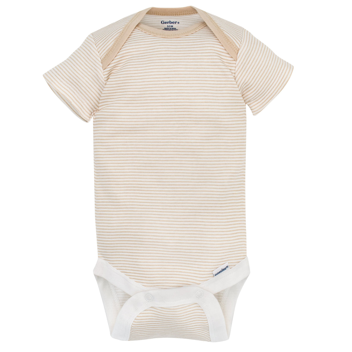 5-Pack Boys Brown Bear Variety Onesies Bodysuits, view 5