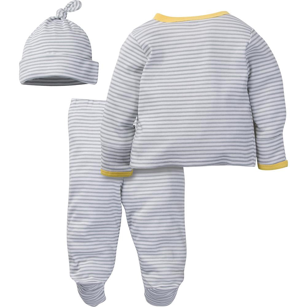 3-Piece Neutral Yellow Duck Take-Me-Home Set, view 2