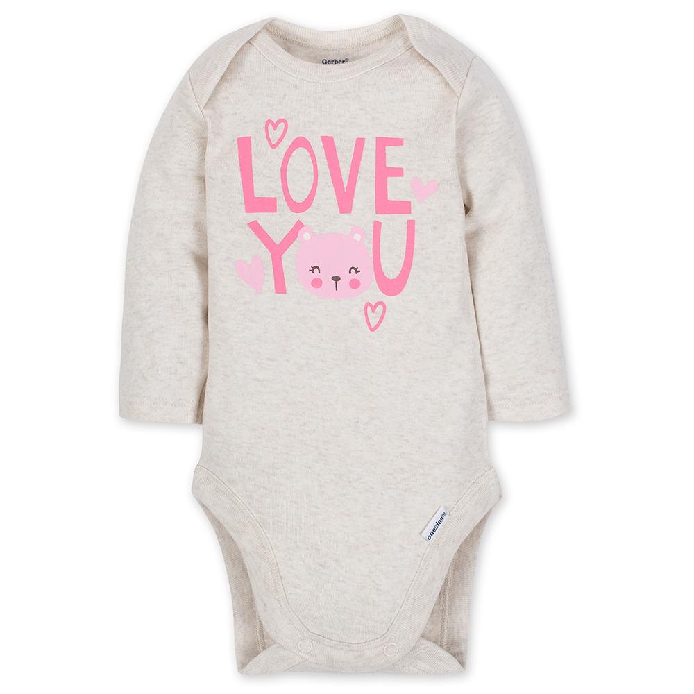 3-Piece Girls Bunny Bodysuit & Pants Set, additional view 1
