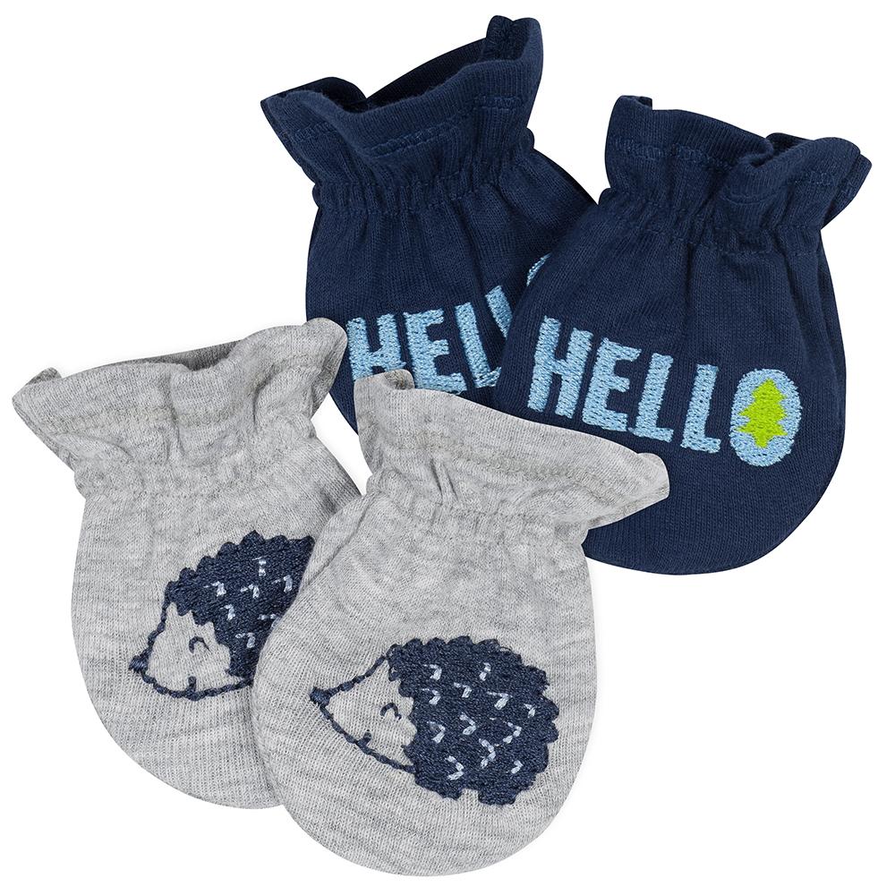 2-Pack Boys Hedgehog Mittens