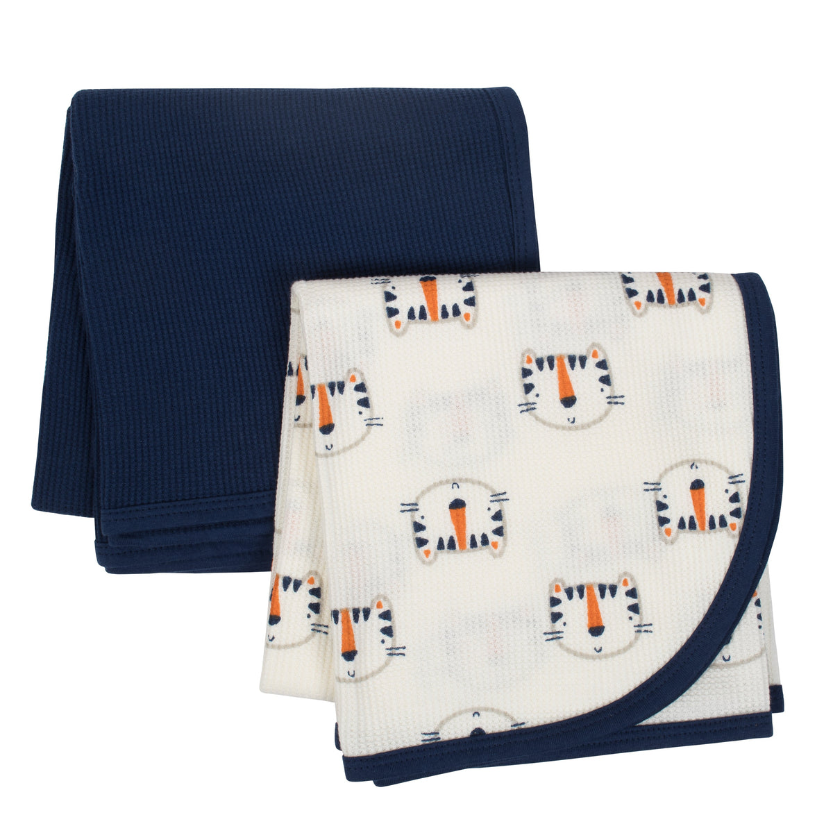 2-Pack Boys Cats Thermal Blankets