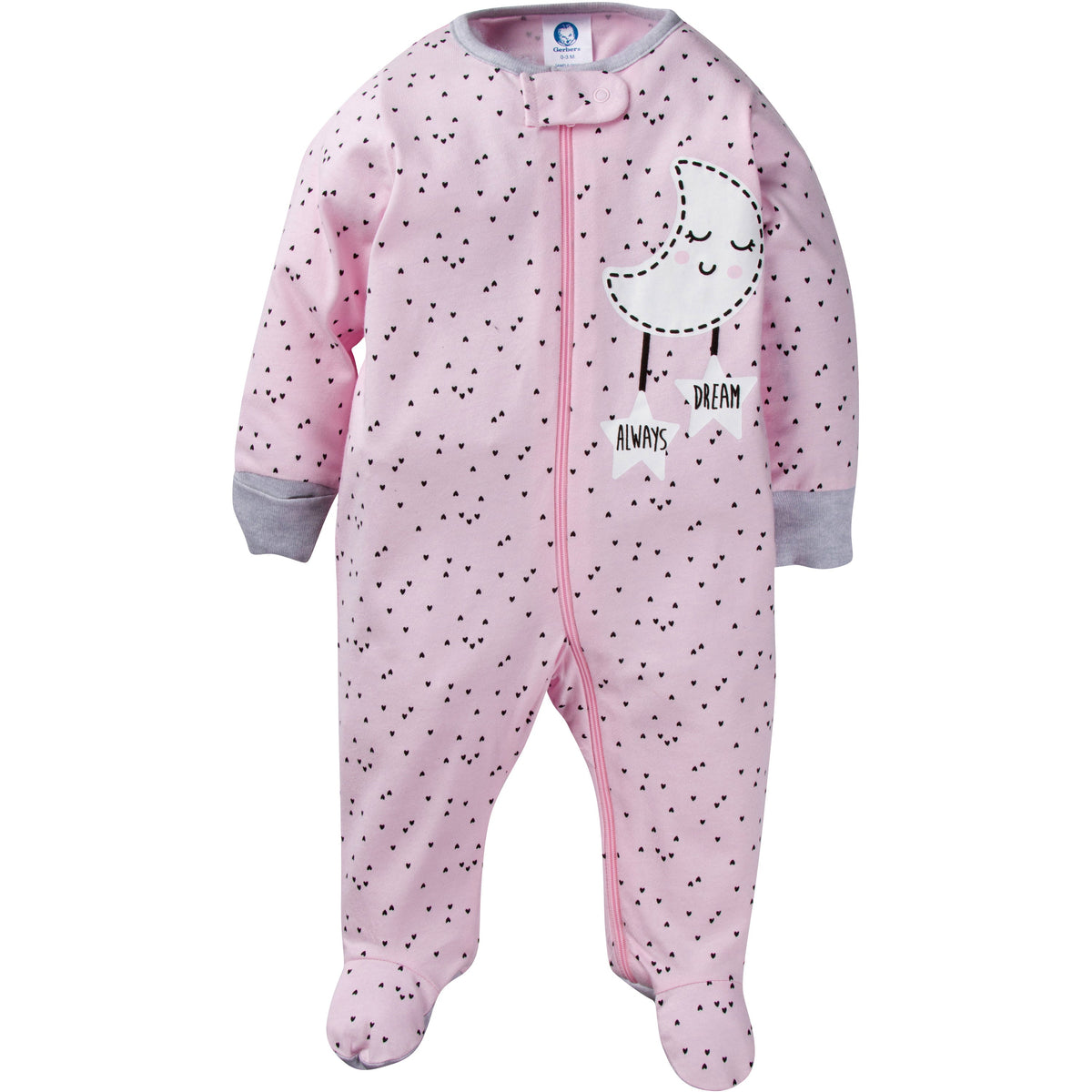 4-Pack Girls Clouds Sleep N' Play, additional view 1