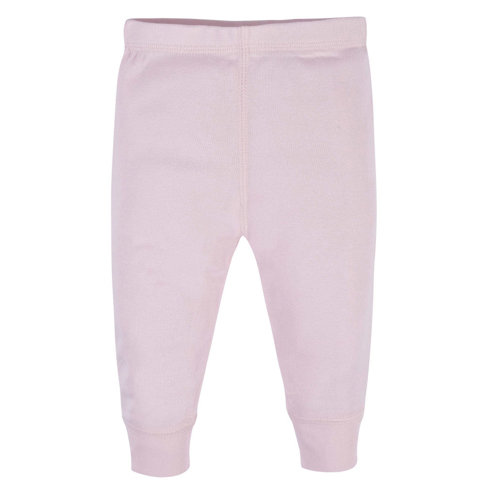 4-Pack Baby Girls Pink & Gray Active Pants, additional view 4