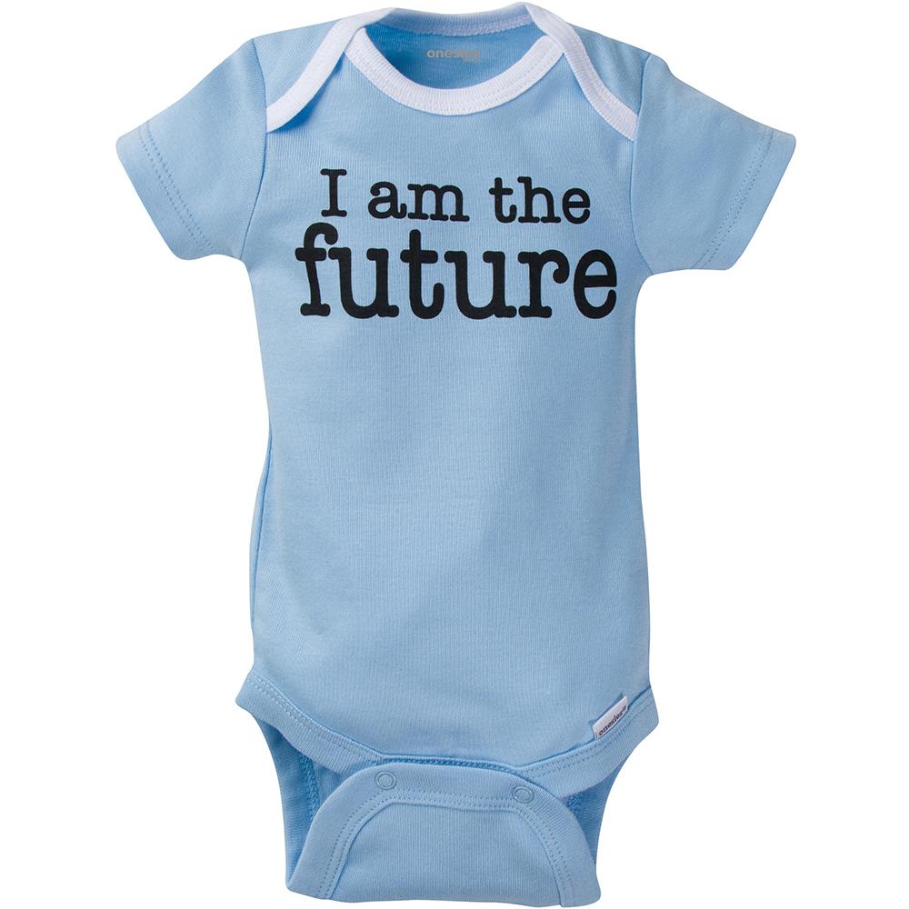 8-Pack Onesies Brand Baby Boy or Girl Unisex Short Sleeve Bodysuits, additional view 2