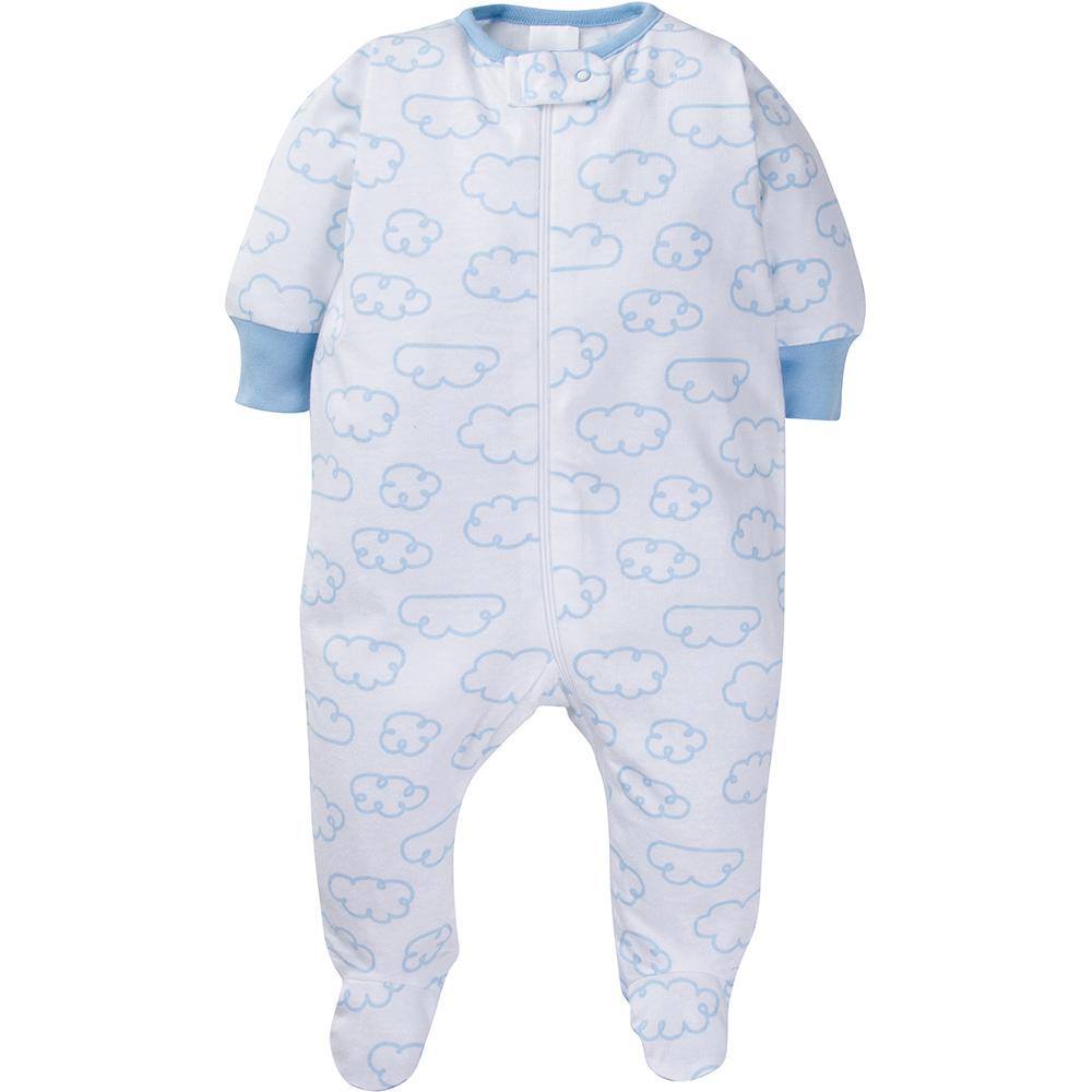4-Pack Onesies Brand Baby Clouds Sleep N' Play, additional view 1