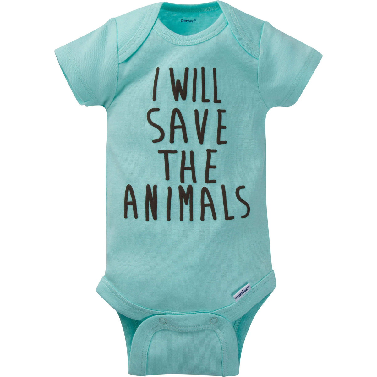 8-Pack Boys Short-Sleeve Fox Onesies Bodysuits, additional view 2