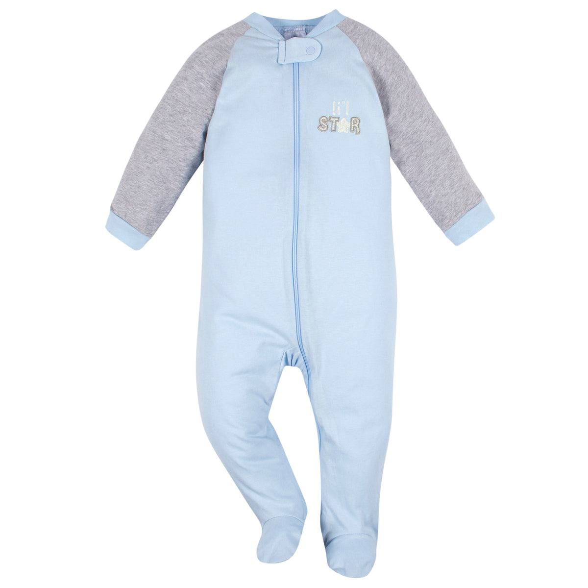 3-Pack Baby Boys Little Star Organic Sleep N' Plays, additional view 1