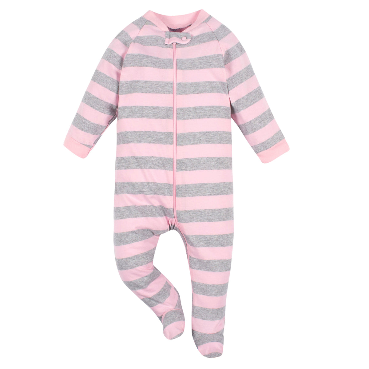 3-Pack Baby Girls Bunny Star Organic Sleep N' Plays, additional view 3