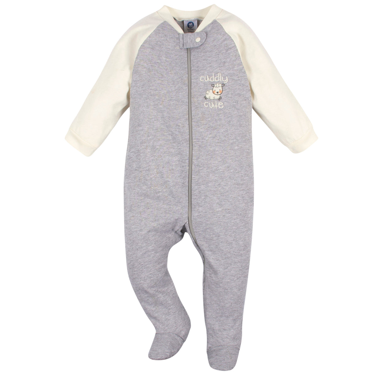 3-Pack Baby Neutral Cuddly Sheep Organic Sleep N' Plays, additional view 1