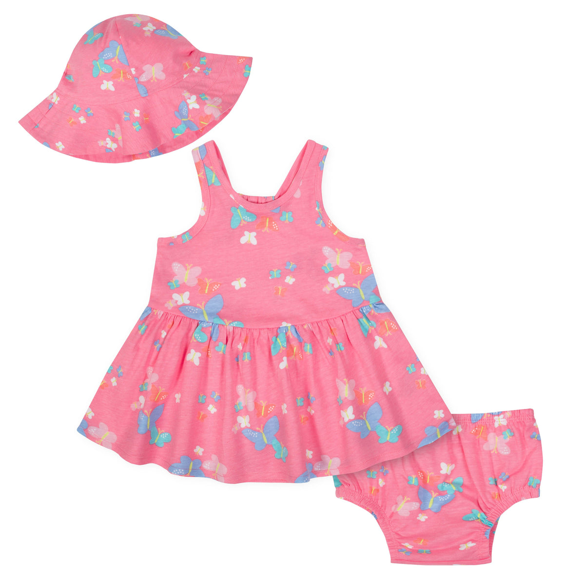 3-Piece Baby Girls Butterfly Dress-Up Set, view 2