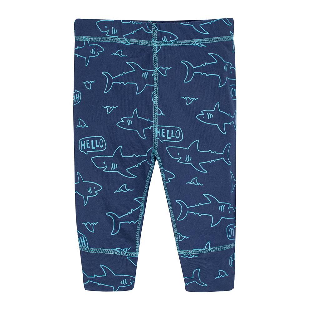 3-Piece Baby Boys Shark Bodysuit & Pants Set, additional view 2