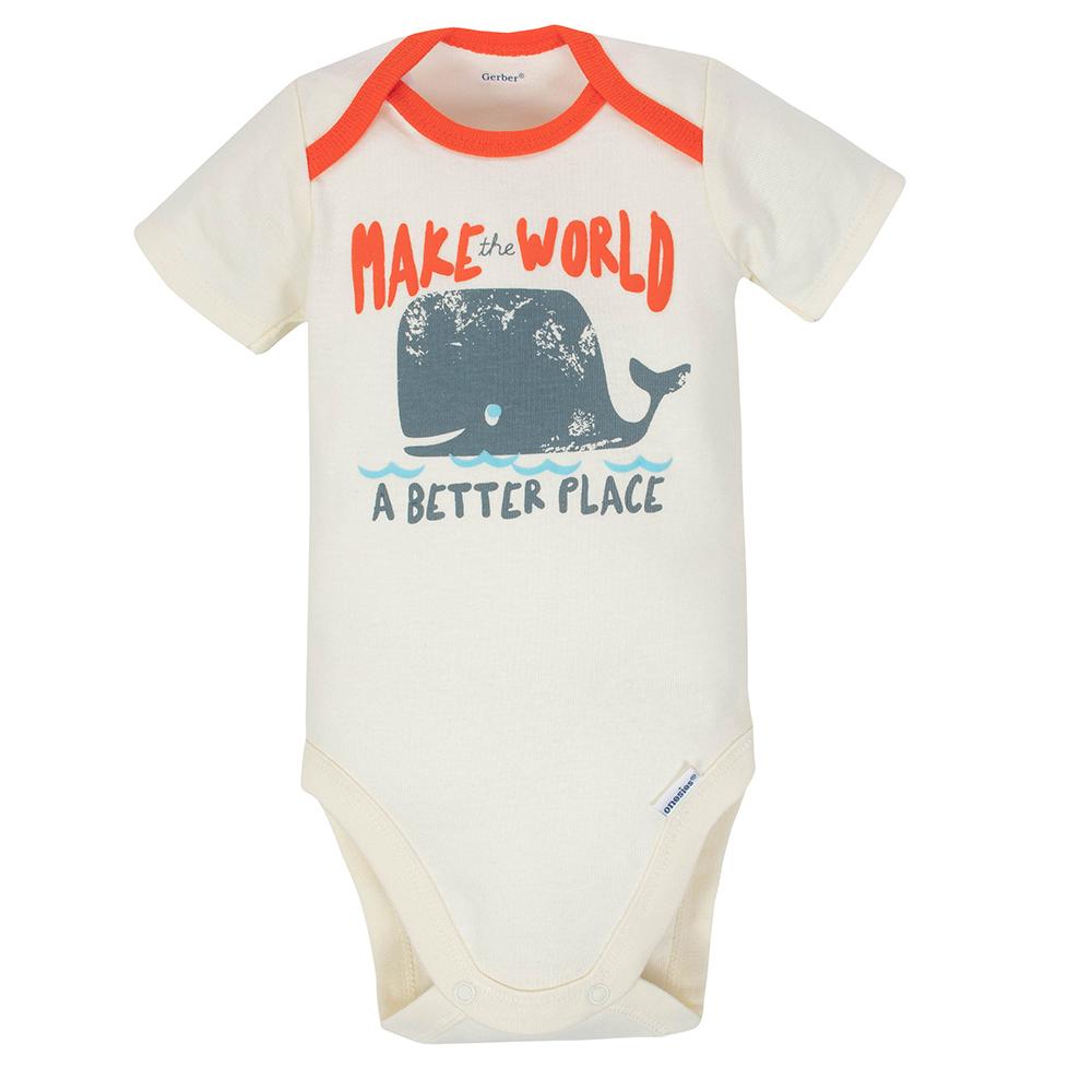 3-Piece Baby Boys Whale Bodysuit & Pants Set, additional view 1